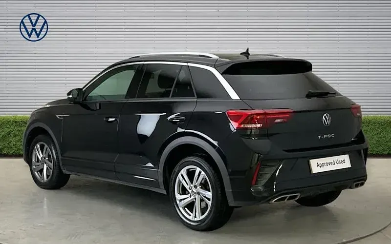 Used VW T-Roc R-line 190 HP (139 kW) 2023 Black SUV