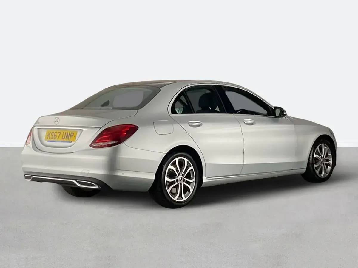 Used Mercedes C220 Premium 2017 Silver Sedan