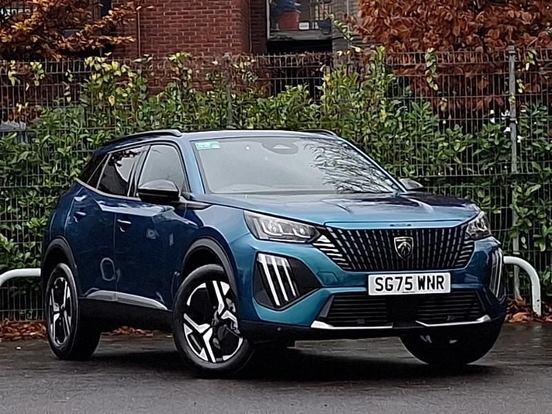Metallic obsession blue New 2025 Peugeot 2008 Allure SUV | £22,498 (Good price) - Image 1/4