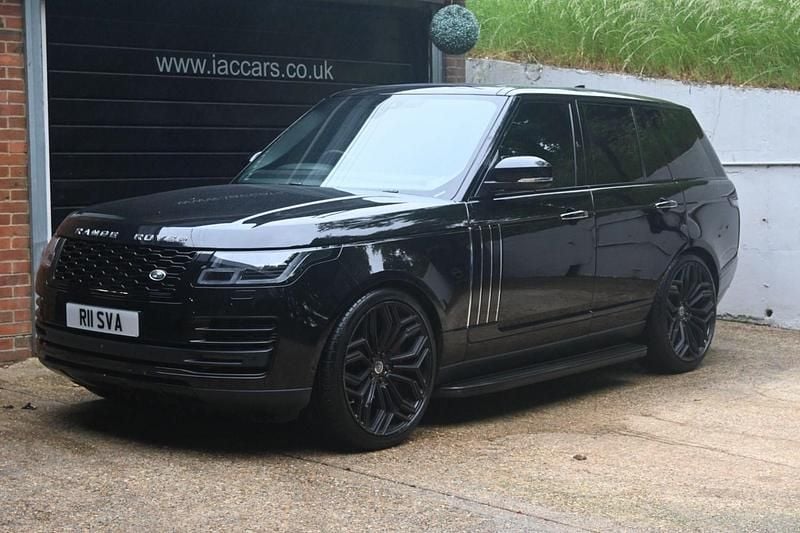 Black Used 2019 Land Rover Range Rover SVAutobiography Dynamic Black SUV | £40,995 (Super price) - Image 1/4