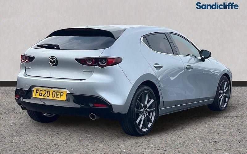 Used Mazda 3 Inclusive 122 HP (89 kW) 2020 Silver Hatchback