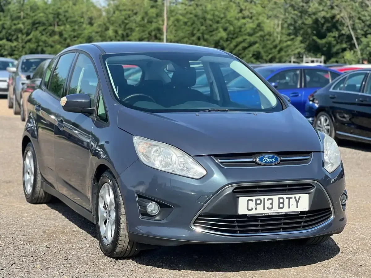 Used Ford C-MAX Zetec 105 HP (77 kW) 2013 Blue MPV