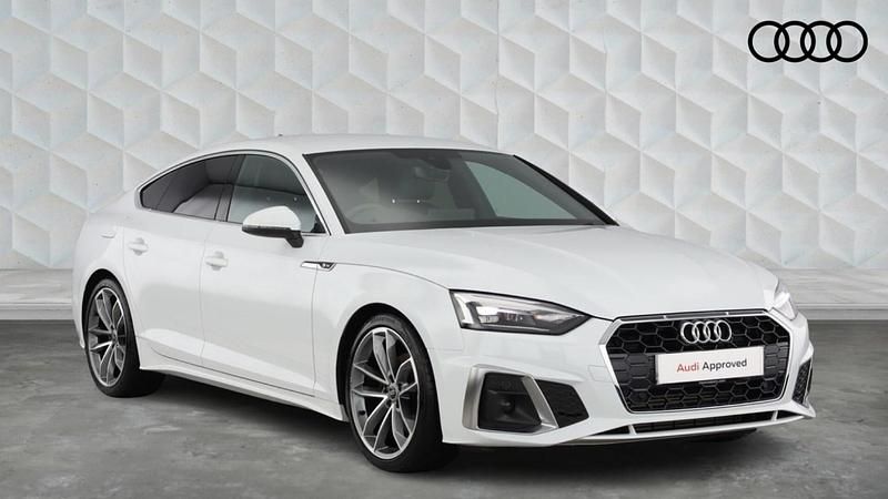 Used Audi A5 Sportback S-Line 2023 Glacier white Hatchback