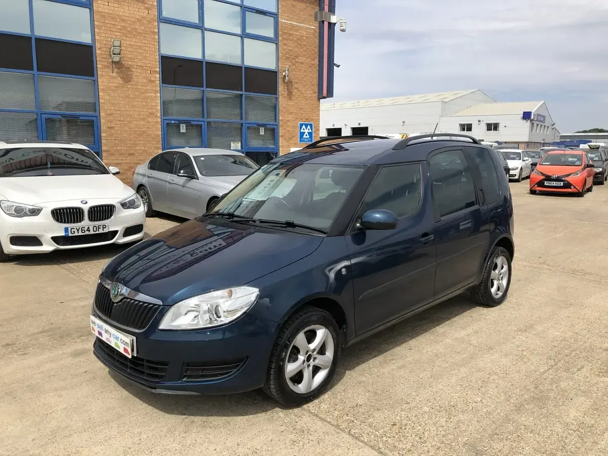 Used Skoda Roomster SE 105 HP (77 kW) 2013 Blue MPV