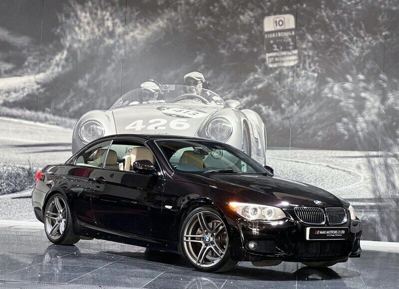 Black Used 2013 BMW 330 Cabriolet M Sport Cabriolet | £9,850 (Fair price) - Image 1/4