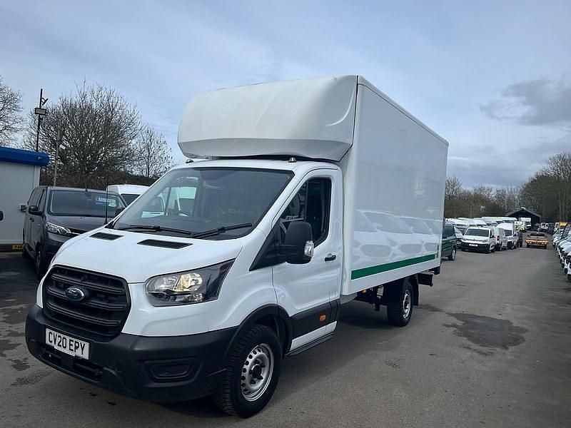 Used Ford Transit 130 HP (95 kW) 2020 White Cabriolet