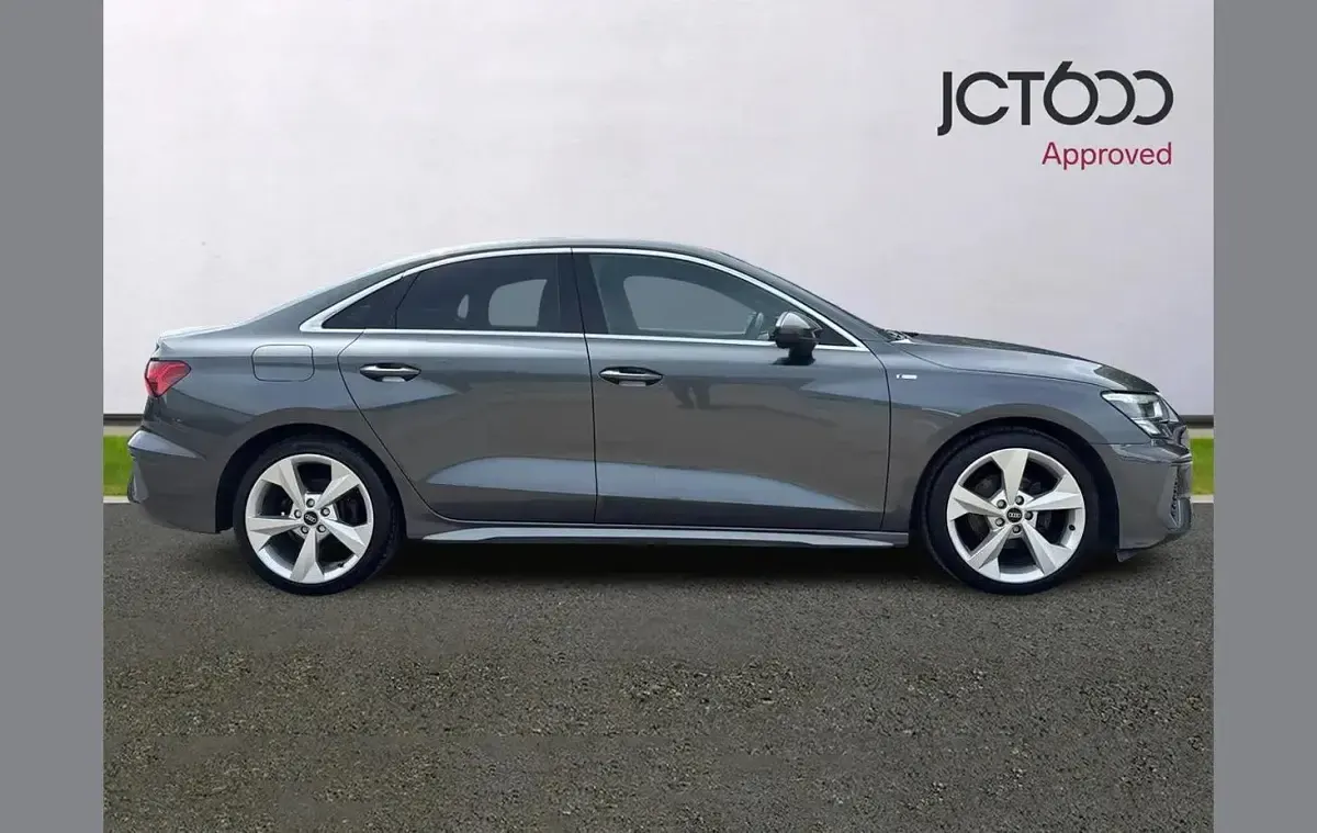 Used Audi A3 S-Line 150 HP (110 kW) 2022 Grey Sedan