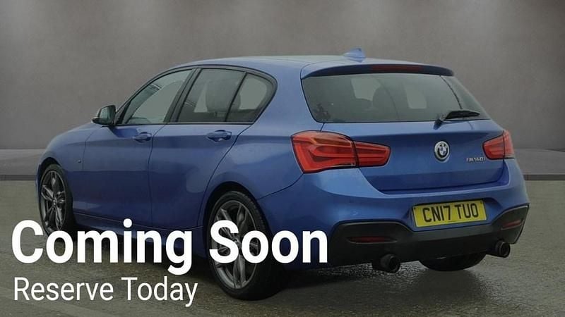 Used BMW M140 M Sport 2017 Blue Hatchback