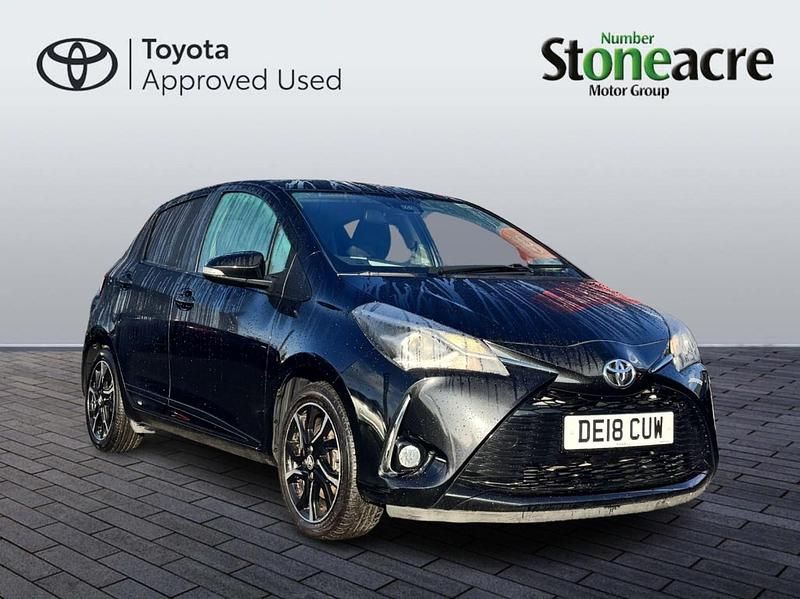 Black Used 2018 Toyota Yaris Design Hatchback | £8,500 (Fair price) - Image 1/2