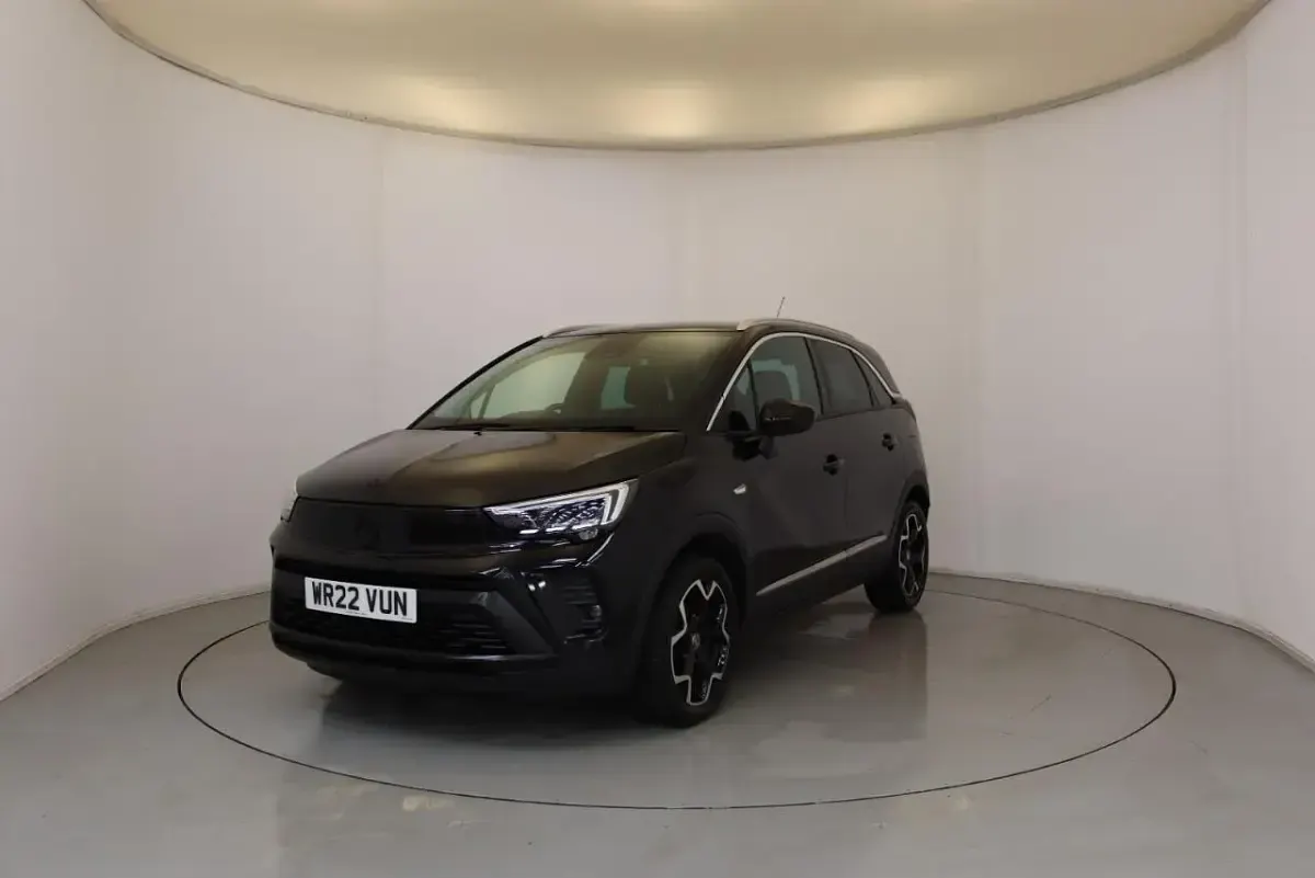 Used Vauxhall Crossland Ultimate 108 HP (79 kW) 2022 Black SUV