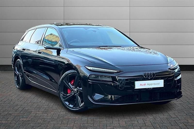 Mythos black Used 2025 Audi A6 e-tron Performance Estate | £48,900 - Image 1/4