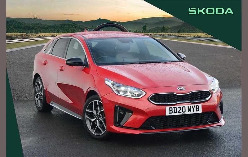Red Used 2020 Kia ProCeed GT-Line Estate | £14,495 (Good price) - Image 1/4