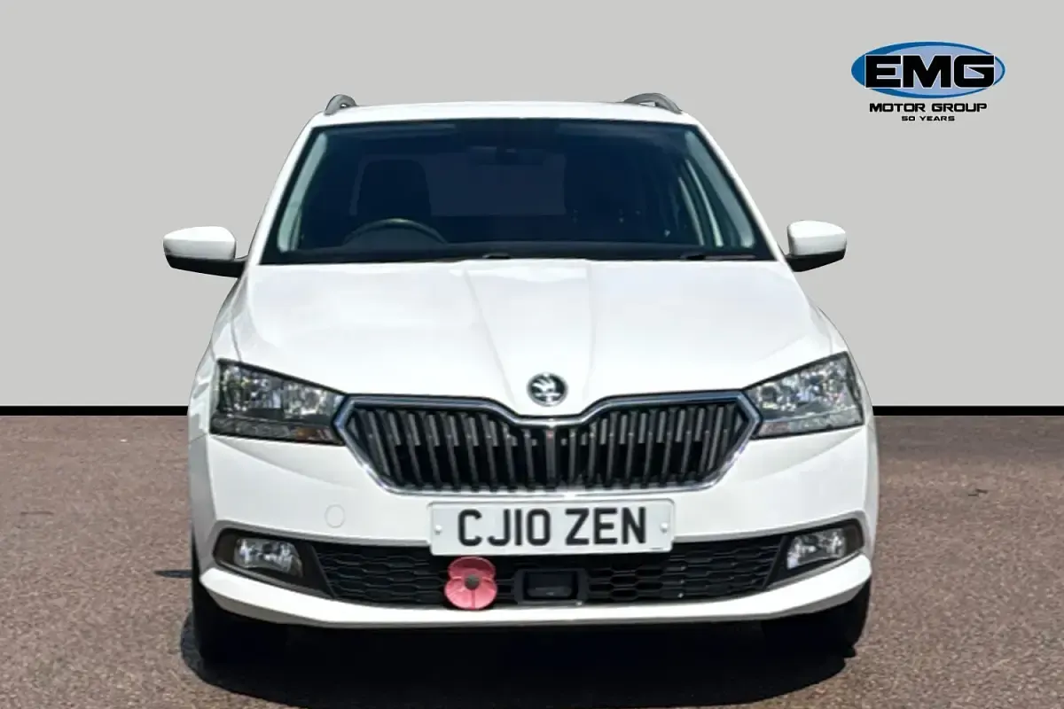 Used Skoda 110 R SE L 110 HP (80 kW) 2019 White Estate