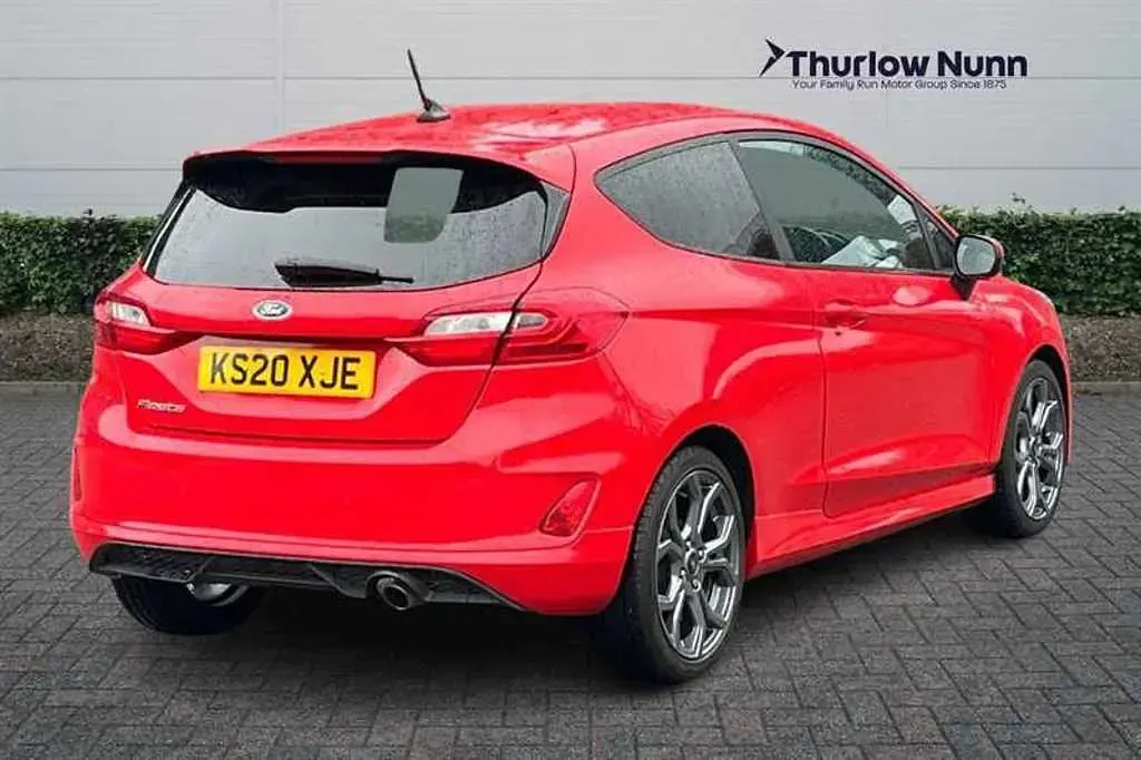 Used Ford Fiesta ST-Line 95 HP (69 kW) 2020 Red Hatchback