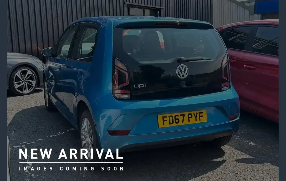 Used VW up! move up! 58 HP (42 kW) 2017 Blue Hatchback
