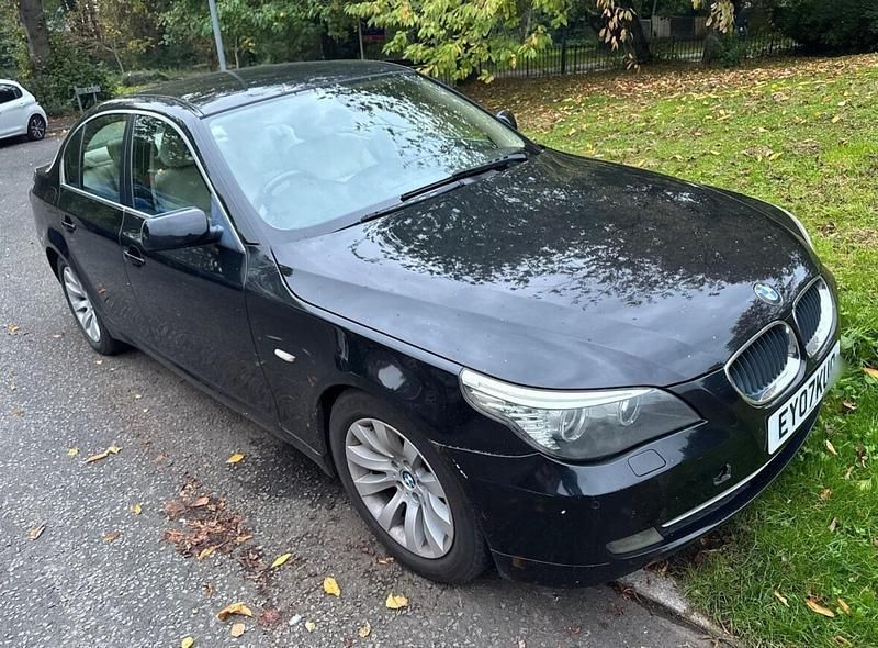 Black Used 2007 BMW 520 Sedan | £2,490 (Super price) - Image 1/4