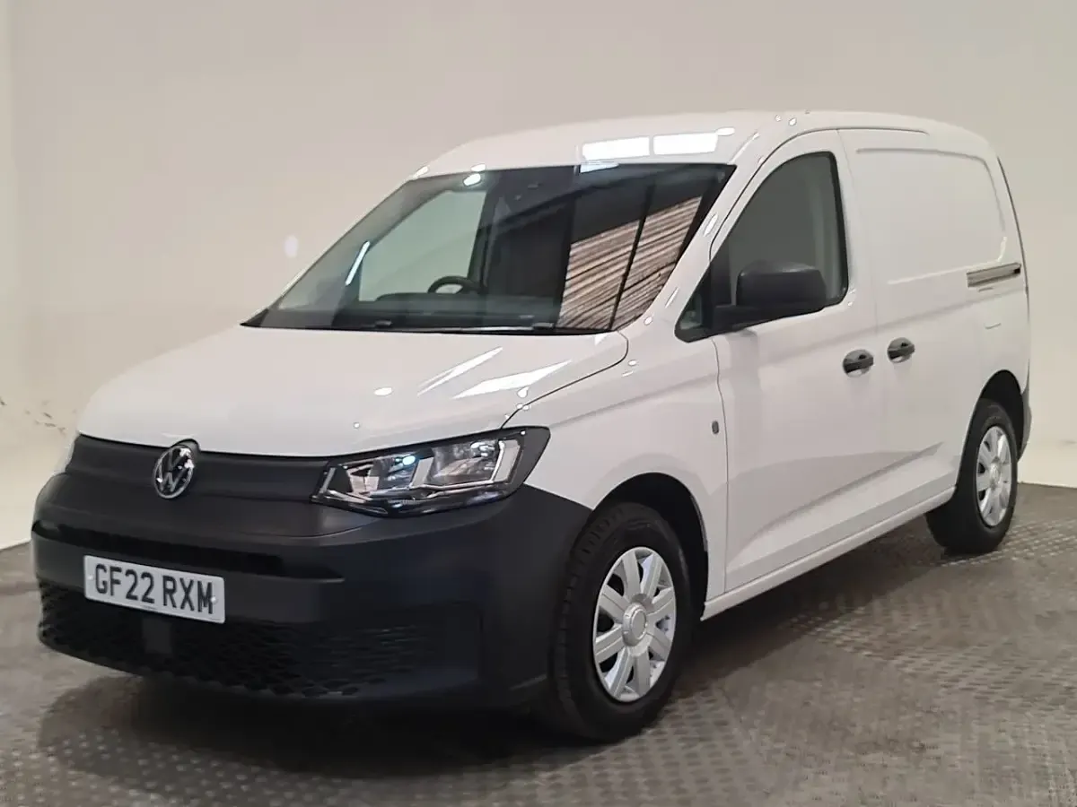 Used VW Caddy 102 HP (75 kW) 2022 White MPV