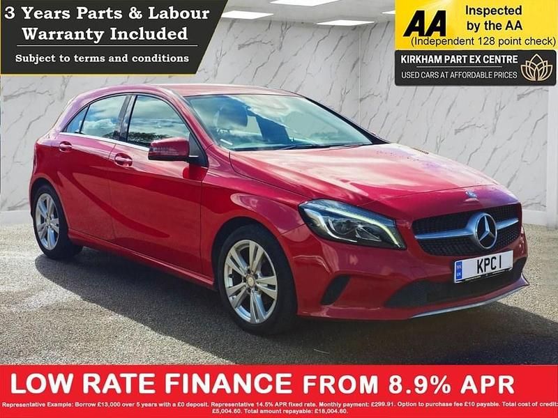 Red Used 2017 Mercedes A180 Premium Hatchback | £9,500 (Expensive) - Image 1/4