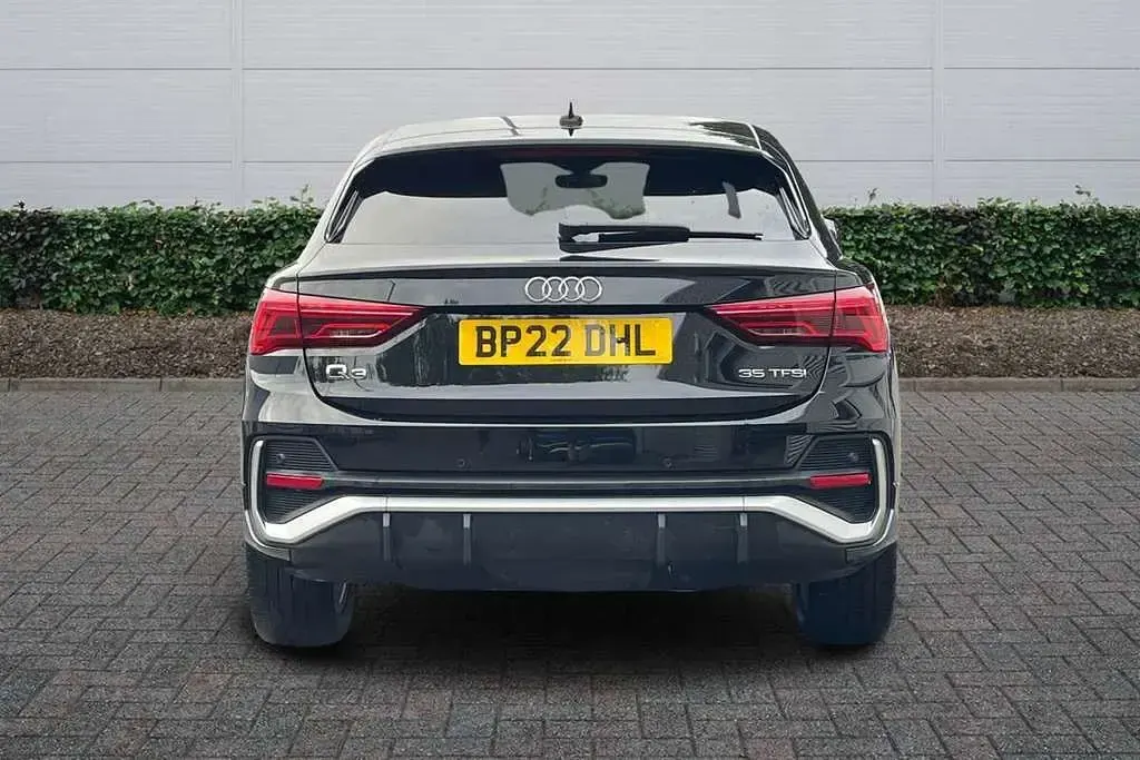 Used Audi Q3 S-Line 150 HP (110 kW) 2022 Black SUV