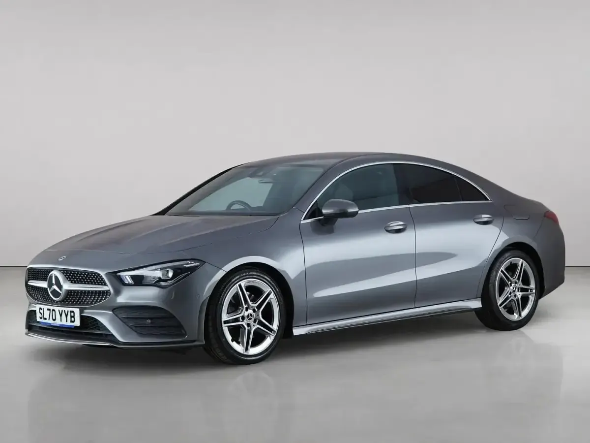 Used Mercedes CLA220 AMG line 2020 Grey Coupe