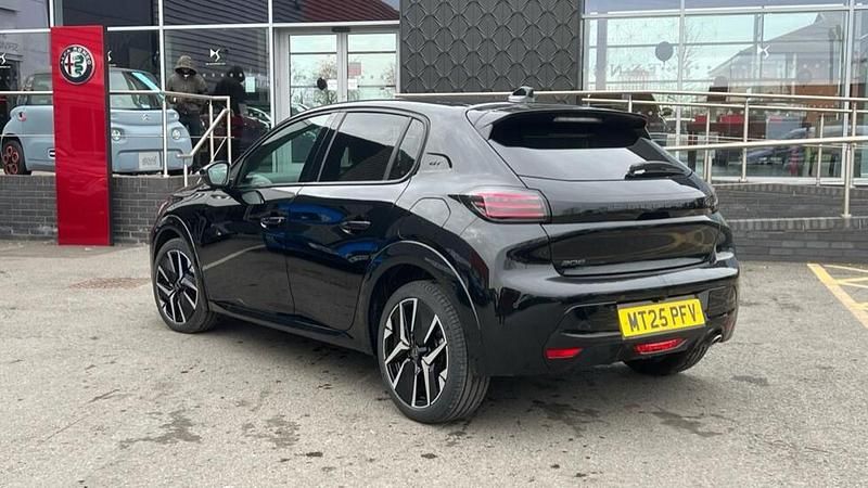 New Peugeot 208 GT 99 HP (72 kW) 2025 Black Hatchback