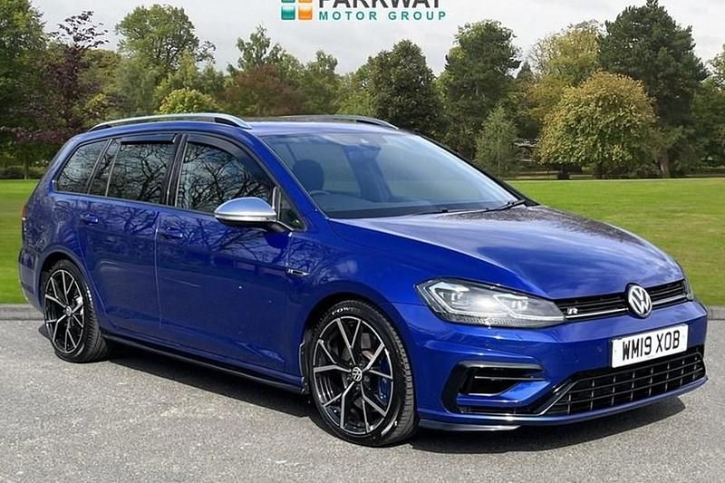 Used VW Golf VII R 300 HP (220 kW) 2019 Blue Estate