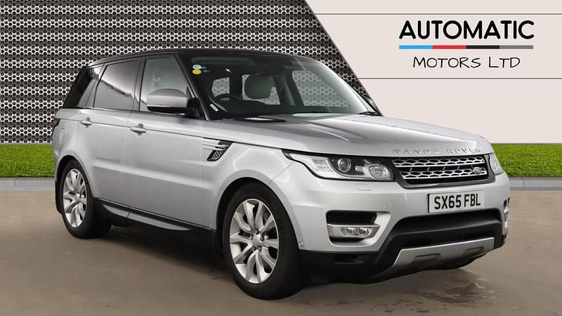 Silver Used 2015 Land Rover Range Rover Sport HSE SUV | £16,490 (Good price) - Image 1/4