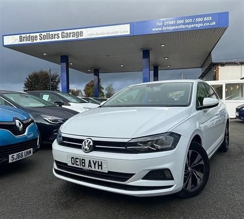 White Used 2018 VW Polo SE Hatchback | £11,150 (Fair price) - Image 1/4