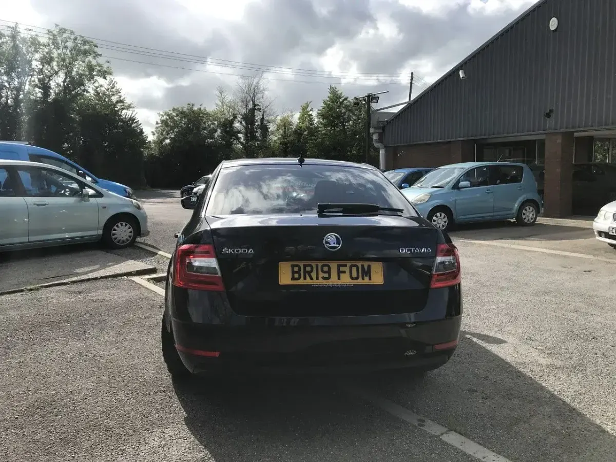 Used Skoda Octavia SE 150 HP (110 kW) 2019 Black Hatchback
