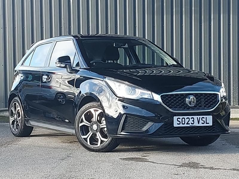 Black Used 2023 MG MG3 Excite Hatchback | £10,498 (Fair price) - Image 1/4