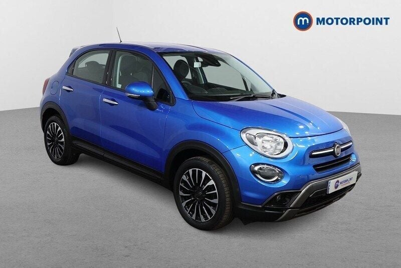 Blue Used 2019 Fiat 500X Cross SUV | £9,699 (Fair price) - Image 1/4
