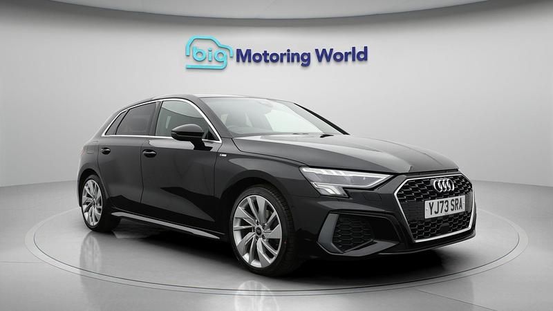 Used Audi A3 S-Line 148 HP (108 kW) 2024 Black Hatchback