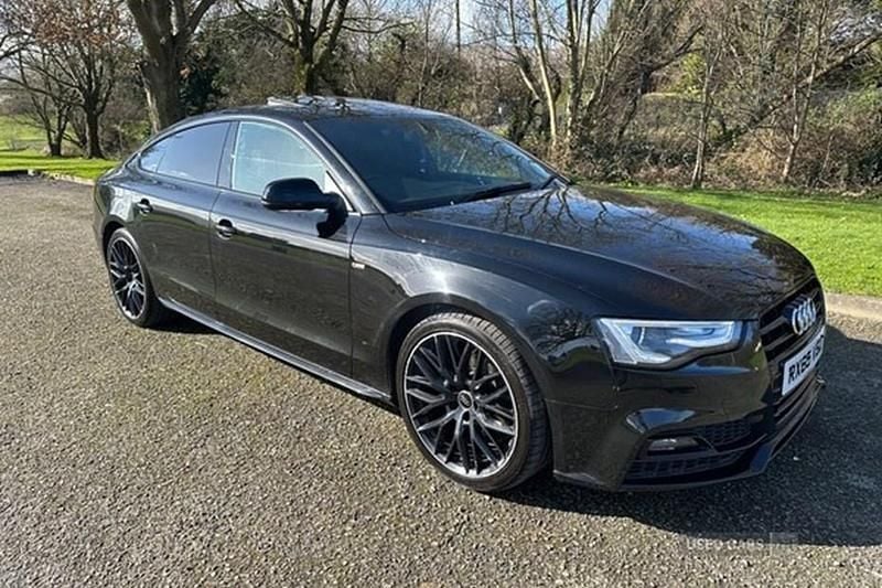 Used Audi A5 Sportback Black Edition 190 HP (139 kW) 2015 Hatchback