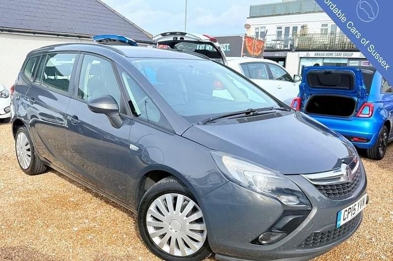 Used Vauxhall Zafira Tourer 140 HP (102 kW) 2015 Grey MPV