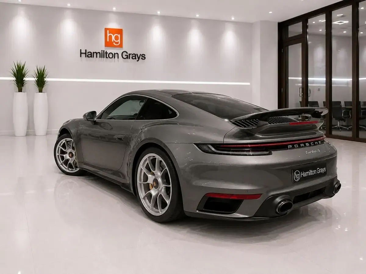 Used Porsche 911 Turbo S 650 HP (478 kW) 2021 Green Coupe
