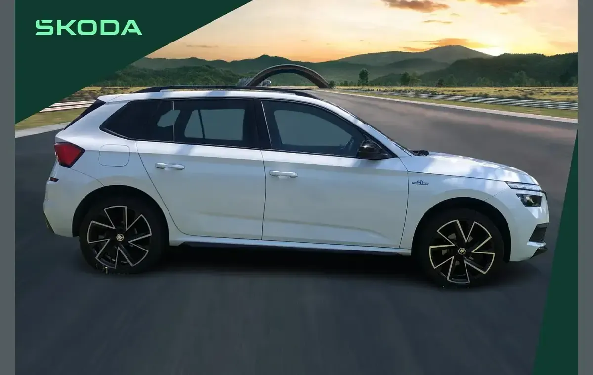Used Skoda Kamiq Monte Carlo 147 HP (108 kW) 2021 White SUV
