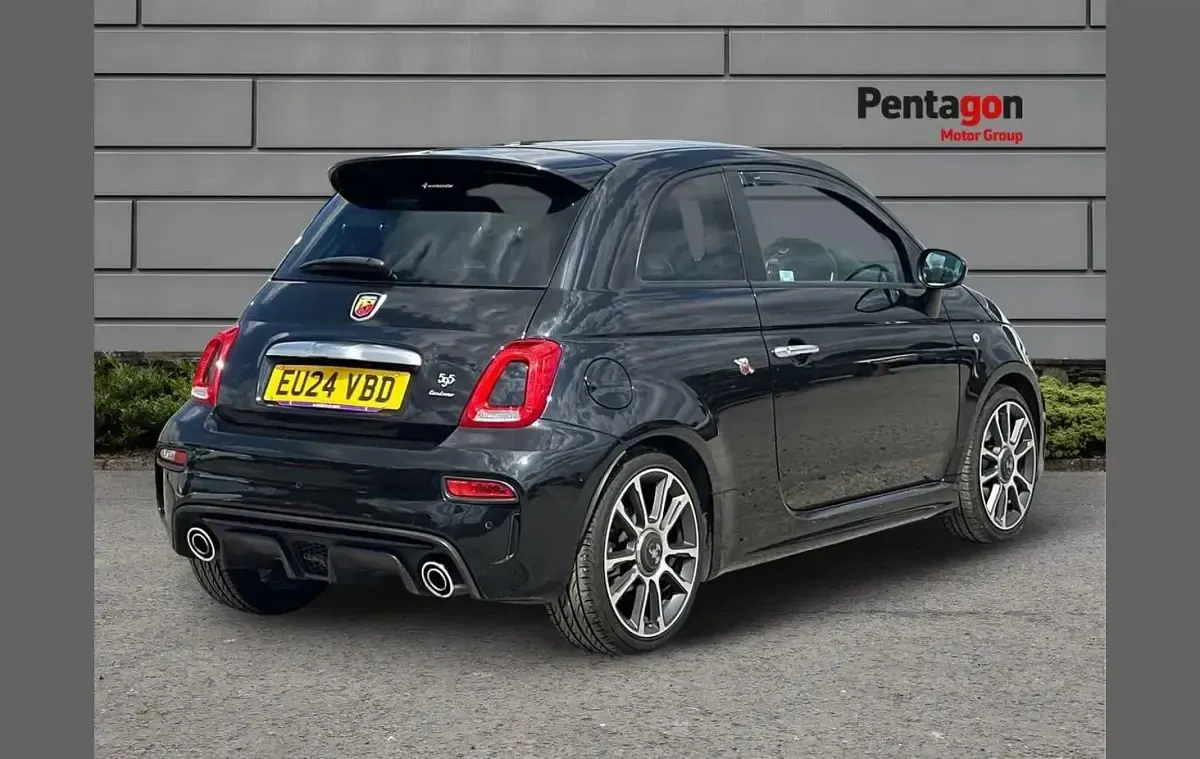 Used Abarth 595 Turismo 165 HP (121 kW) 2024 Black Hatchback