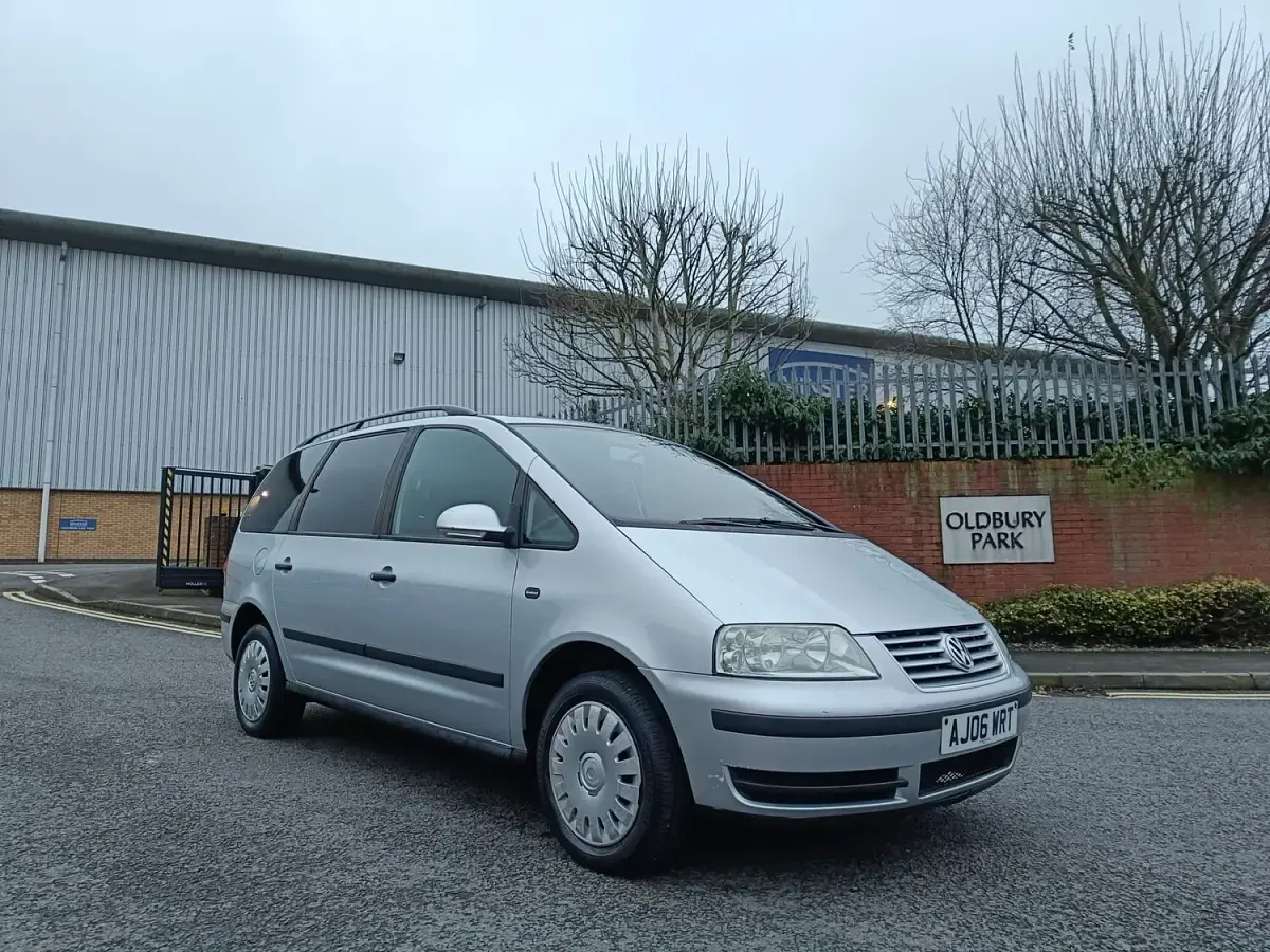 Used VW Sharan S 115 HP (84 kW) 2006 Silver MPV