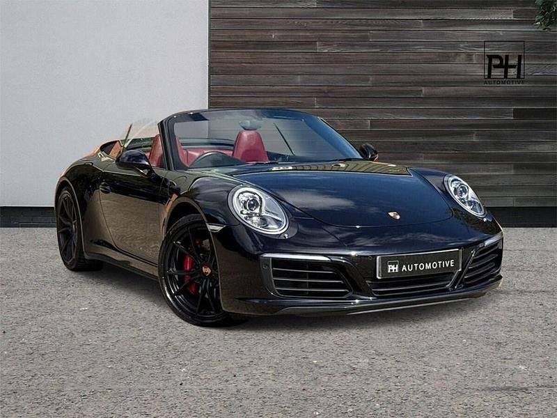Black Used 2016 Porsche 911 Carrera 4S Cabriolet Cabriolet | £58,740 - Image 1/4