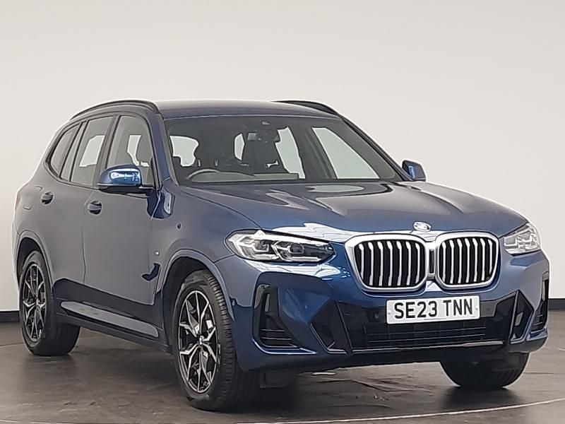 Blue Used 2023 BMW X3 M Sport SUV | £38,898 (Fair price) - Image 1/4