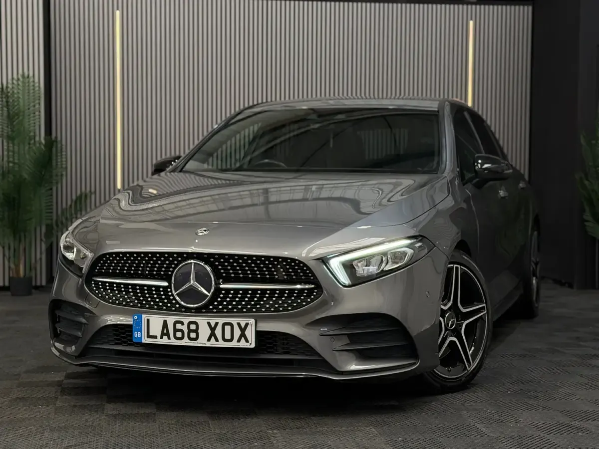 Used Mercedes A250 AMG line 2019 Grey Hatchback