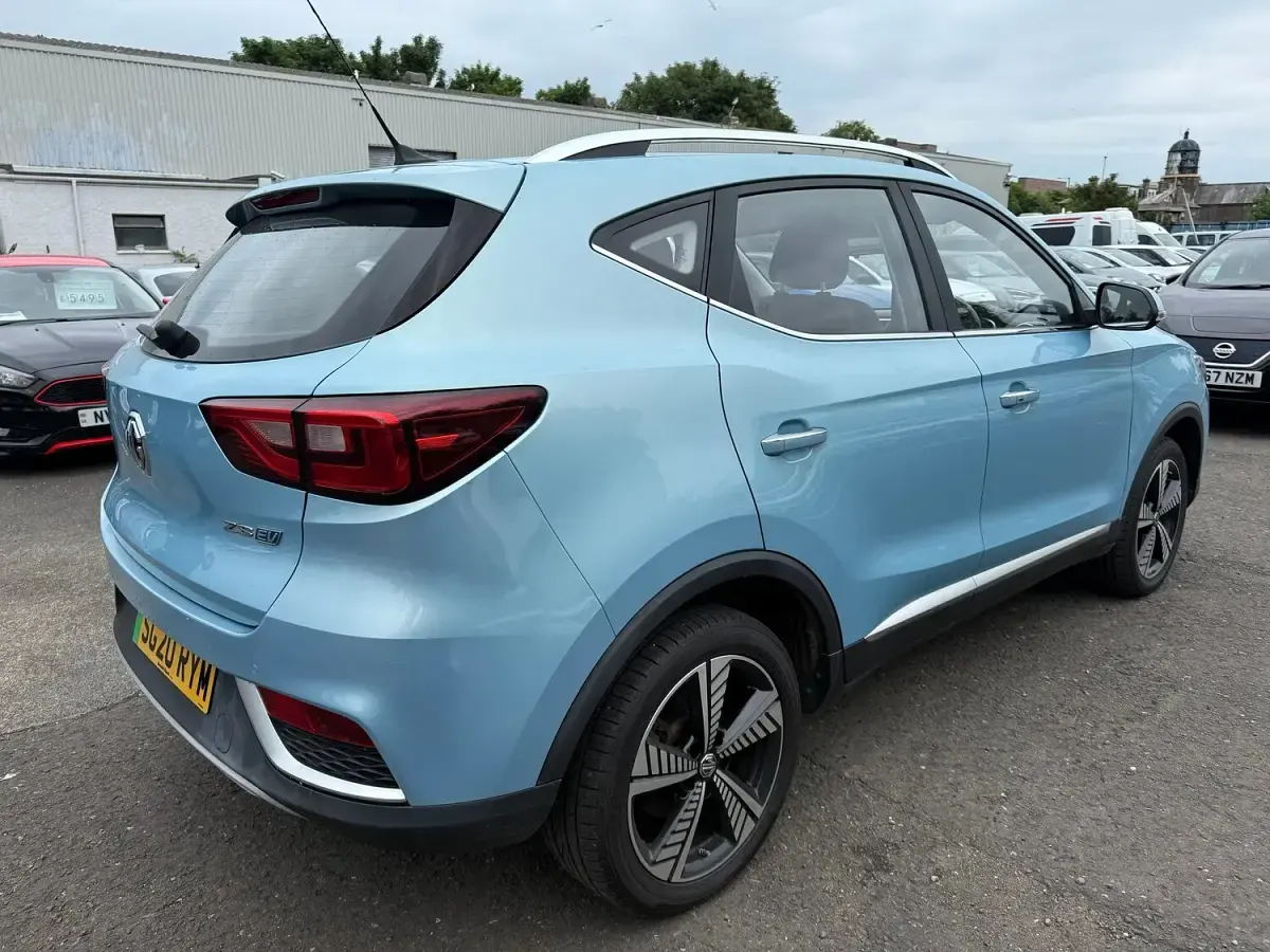 Used MG ZS Exclusive 105 kW (143 HP) 2020 Blue SUV