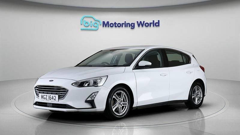 Used Ford Focus Zetec 120 HP (88 kW) 2019 White Hatchback