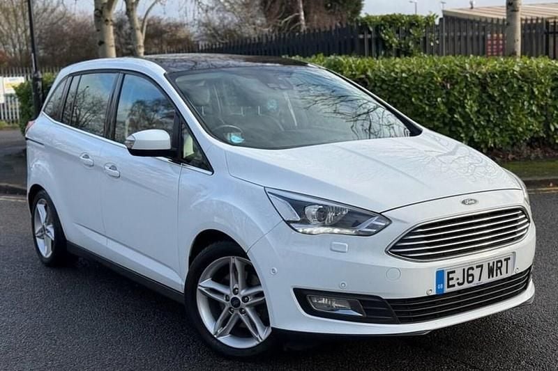 White Used 2017 Ford Grand C-Max Titanium X MPV | £6,995 (Fair price) - Image 1/1