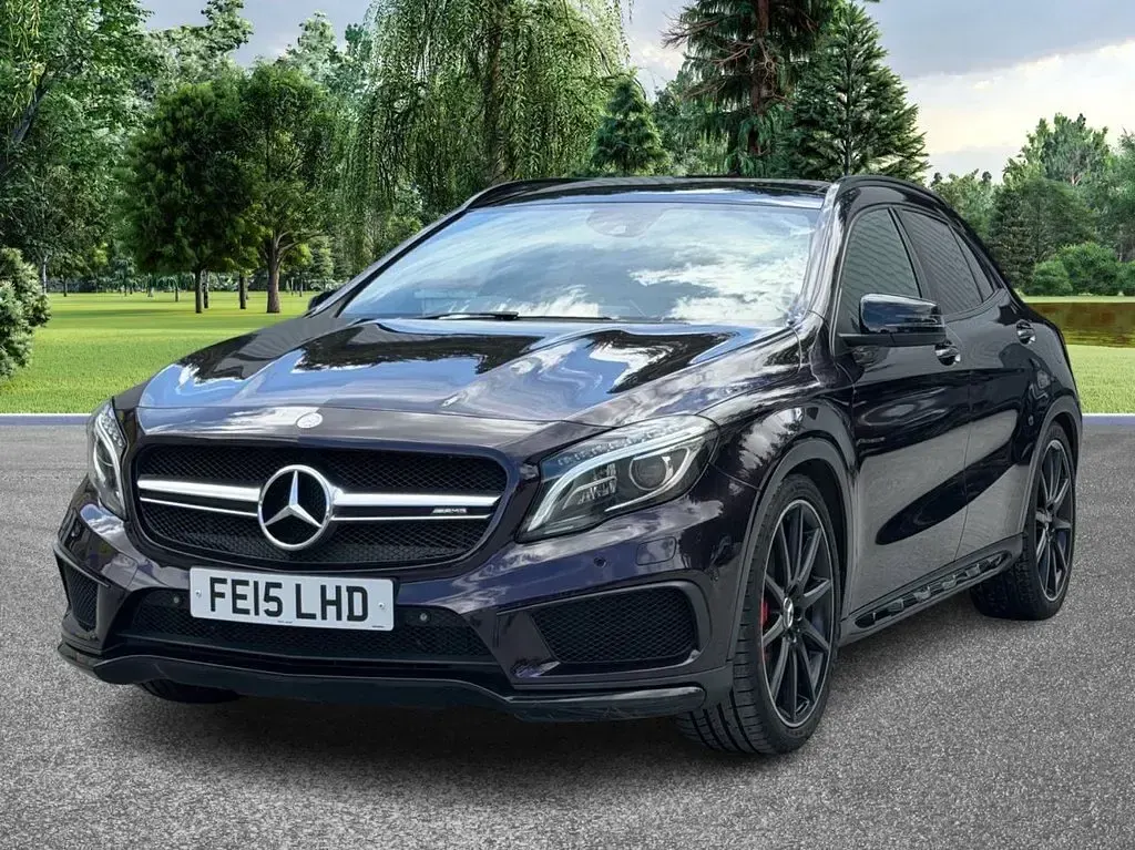 Used Mercedes GLA45 AMG AMG 360 HP (264 kW) 2015 Purple SUV