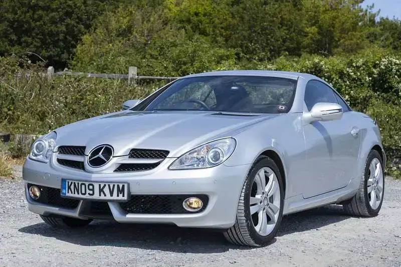 Used Mercedes SLK350 268 HP (197 kW) 2009 Silver Cabriolet