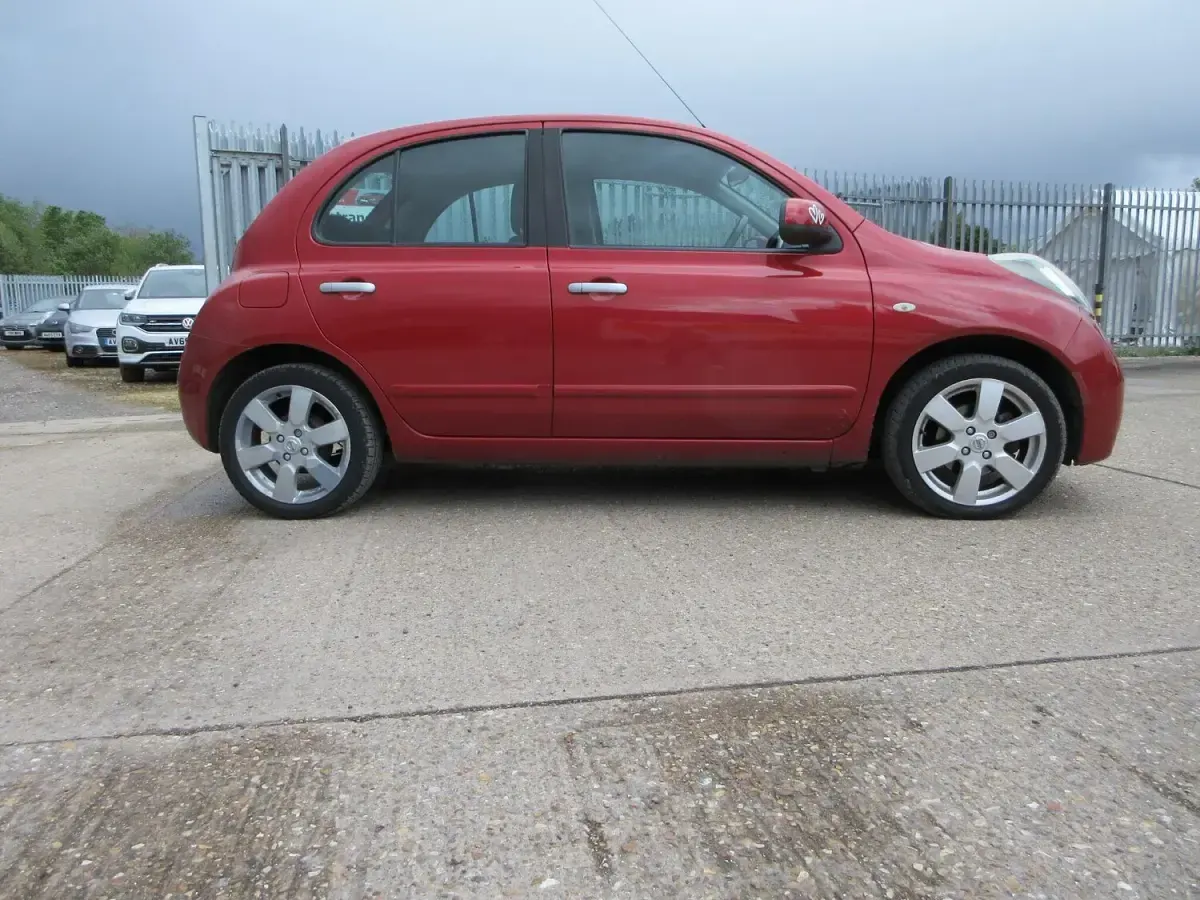 Used Nissan Micra N-TEC 2010 Red Hatchback