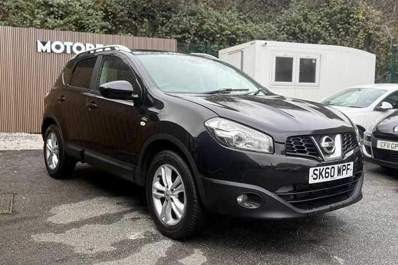 Used Nissan Qashqai N-TEC 2010 Black SUV