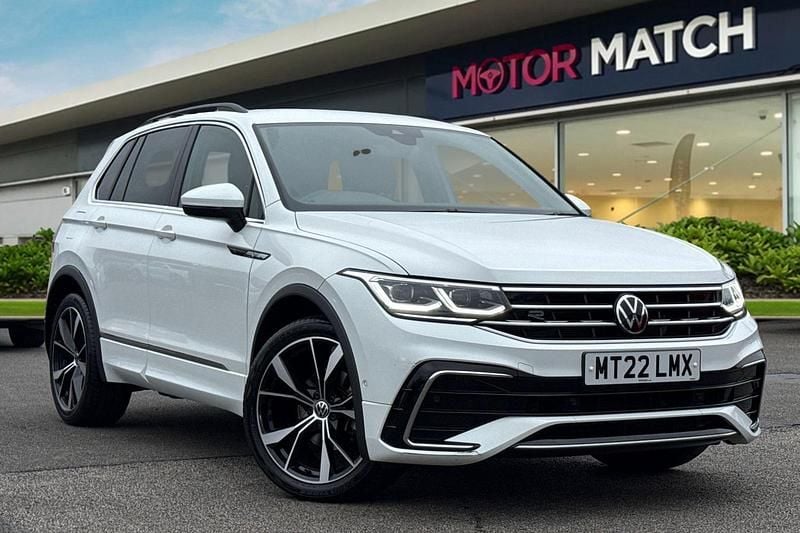 Used VW Tiguan R-line 150 HP (110 kW) 2022 White SUV