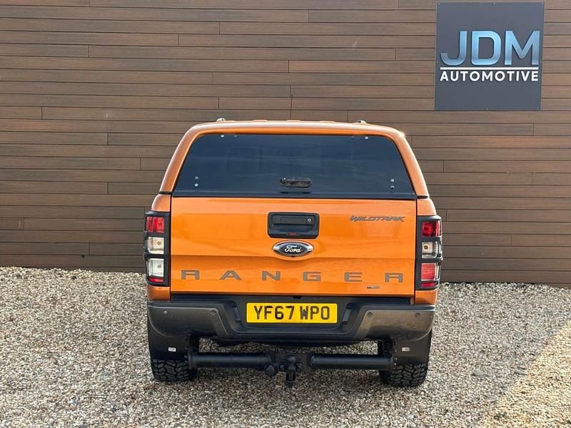 Used Ford Ranger Wildtrack 2018 Orange Pickup